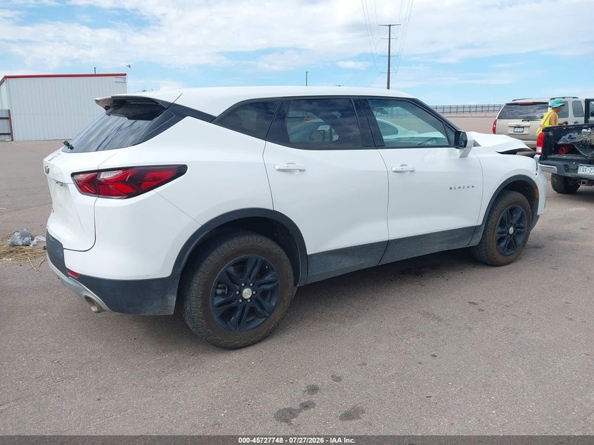 Vin: 3gnkbhrs5ms517032, lot: 46226447, chevrolet blazer awd 2lt 20214