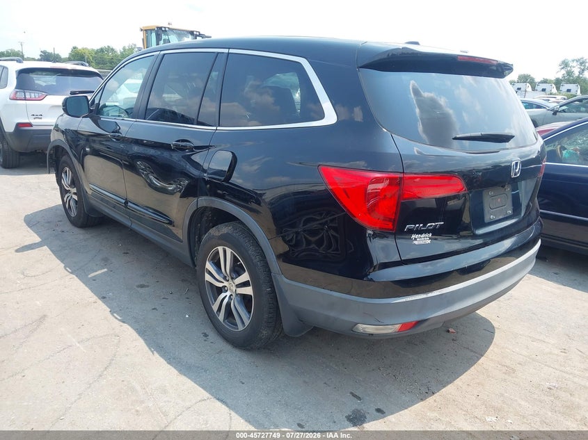 Vin: 5fnyf5h31hb035611, lot: 46226448, honda pilot ex 20173