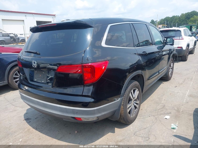 Vin: 5fnyf5h31hb035611, lot: 46226448, honda pilot ex 20174