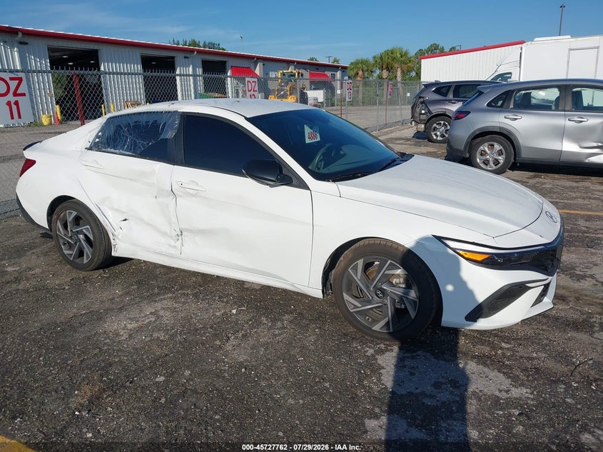 Vin: kmhlm4dj2su152137, lot: 46226461, hyundai elantra hybrid sel sport 2025 img_1