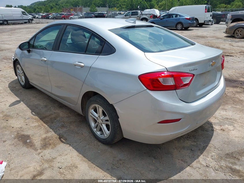 Vin: 1g1be5sm8g7317980, lot: 46226468, chevrolet cruze lt auto 20163
