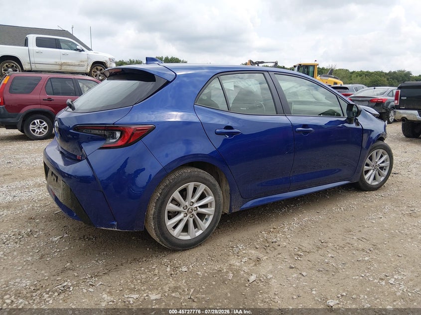 Vin: jtnd4mbexp3213807, lot: 46226475, toyota corolla se 20234