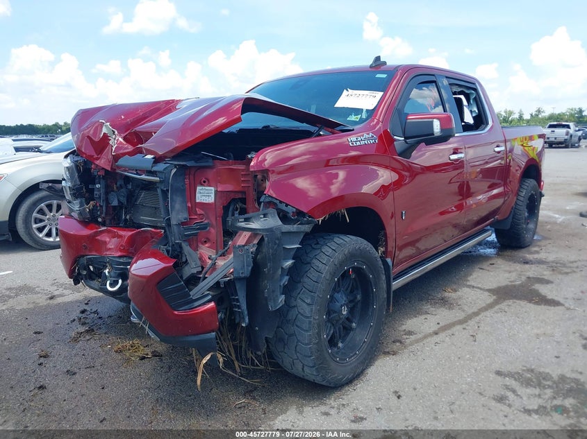 Vin: 1gcuyhel8mz214103, lot: 46226478, chevrolet silverado 1500 4wd  short bed high country 20212