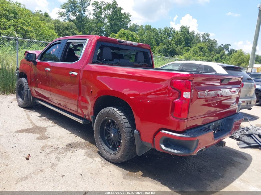 Vin: 1gcuyhel8mz214103, lot: 46226478, chevrolet silverado 1500 4wd  short bed high country 20213