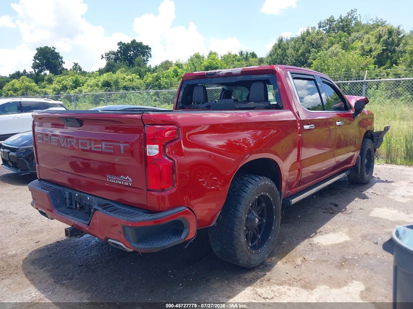 Vin: 1gcuyhel8mz214103, lot: 46226478, chevrolet silverado 1500 4wd  short bed high country 20214