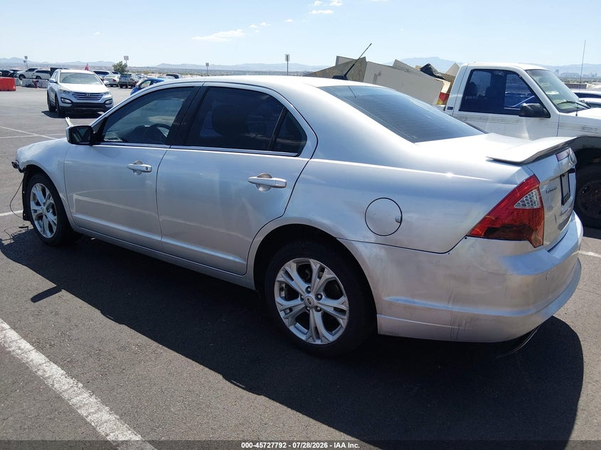 Vin: 3fahp0haxcr108857, lot: 46226491, ford fusion se 20123