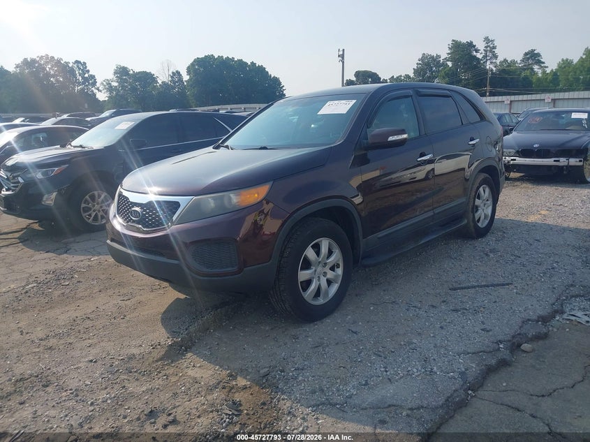 Vin: 5xykt3a1xbg101035, lot: 46226492, kia sorento lx 20112