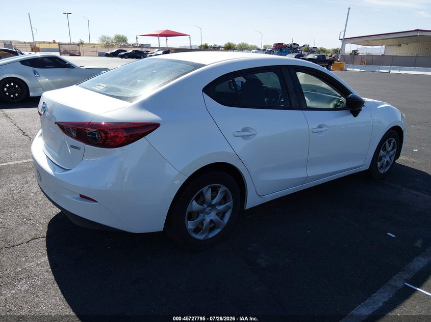 Vin: jm1bm1t76f1246873, lot: 46226494, mazda mazda3 i sv 20154