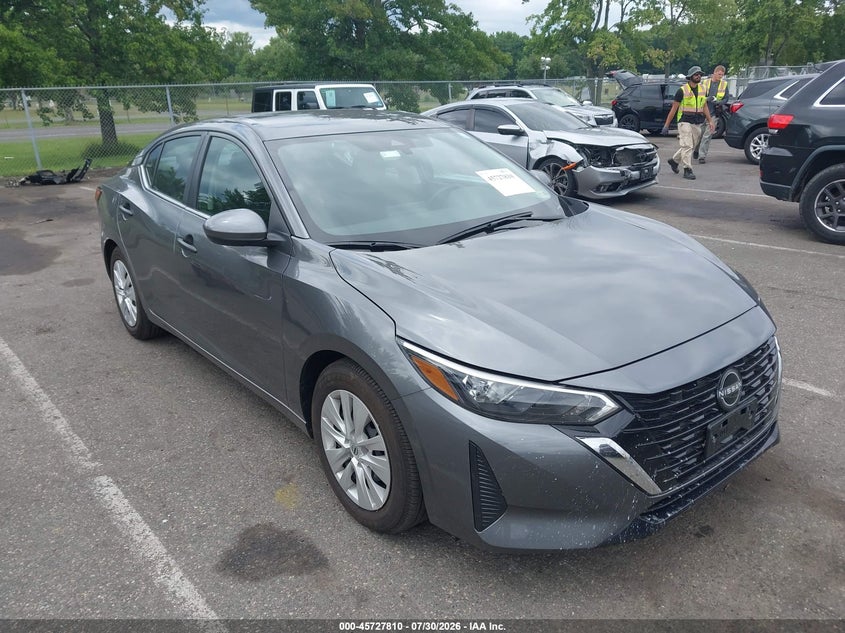 Vin: 3n1ab8bv9sy233151, lot: 46226509, nissan sentra s 2025 img_1