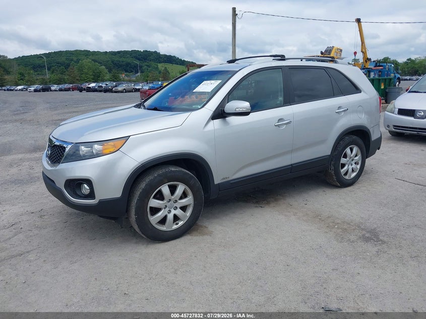 Vin: 5xyktda29dg335328, lot: 46226531, kia sorento lx v6 20132