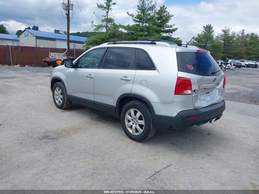 Vin: 5xyktda29dg335328, lot: 46226531, kia sorento lx v6 20133