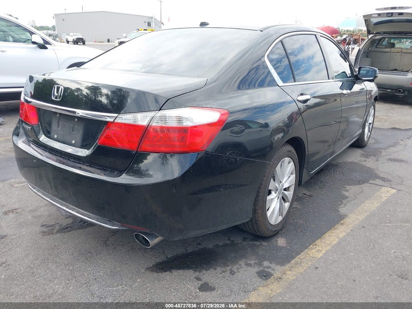 Vin: 1hgcr2f85ea302852, lot: 46226535, honda accord ex-l 20144