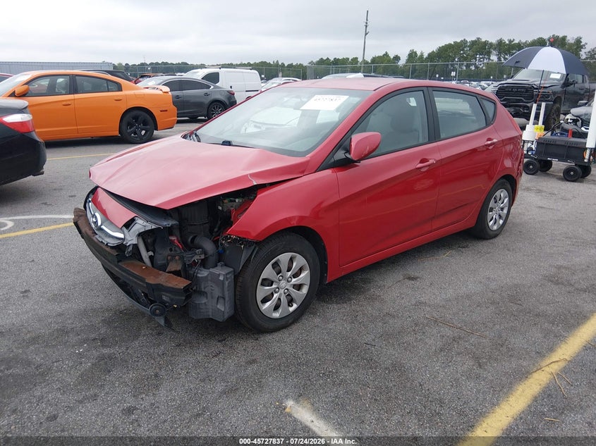 Vin: kmhct5aexgu276776, lot: 46226536, hyundai accent se 20162