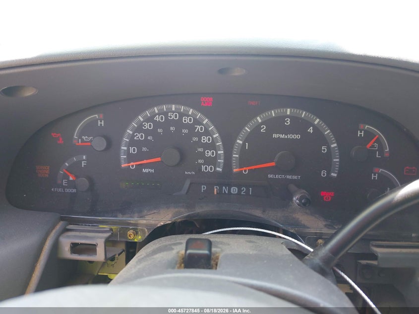 2001 FORD F-150 PICKUP 5.4L V-8 260HP