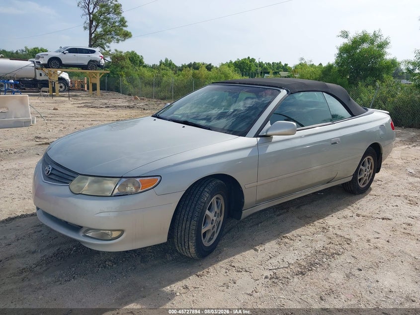 2002 Toyota Camry Solara, Normal Wear & Tear, IAAI, VIN 2T1FE22P32C002030 — photo 2