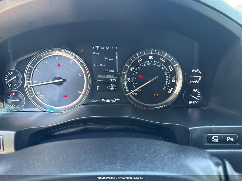 2018 LEXUS LX 570 auction photo 7