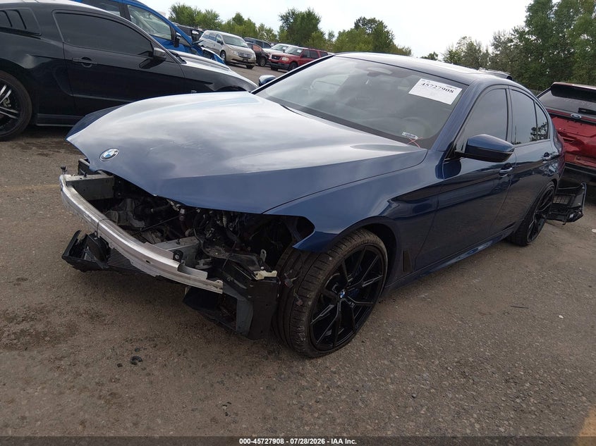 Vin: wba13bk04mcg05809, lot: 46226607, bmw m550i xdrive 20212