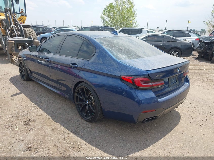 Vin: wba13bk04mcg05809, lot: 46226607, bmw m550i xdrive 20213