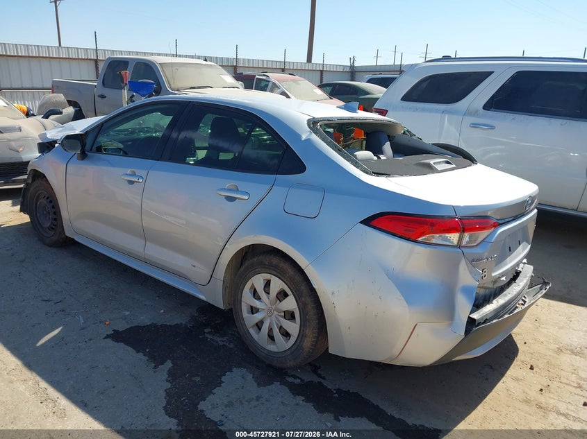 Vin: jtddprae3lj068853, lot: 46226620, toyota corolla l 20203