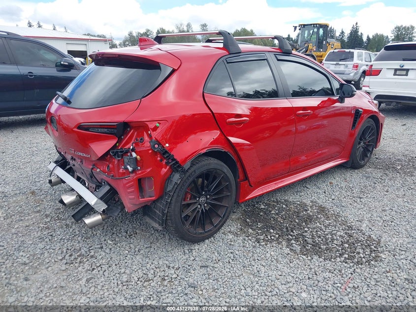 Vin: jtnabaae0sa020126, lot: 46226637, toyota gr corolla premium 20254