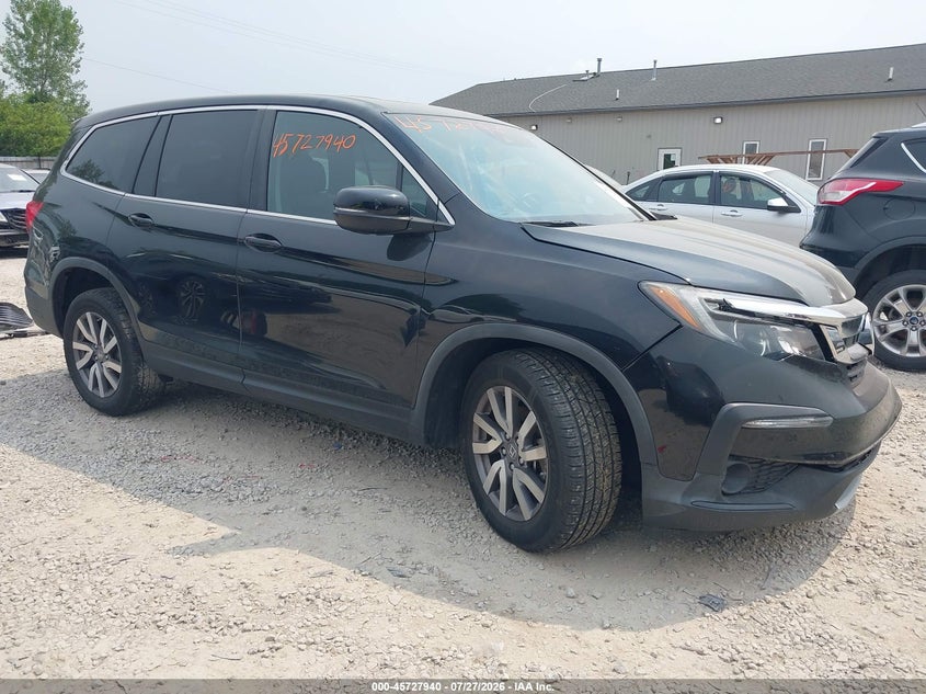Vin: 5fnyf6h55kb100006, lot: 46226639, honda pilot ex-l 2019 img_1