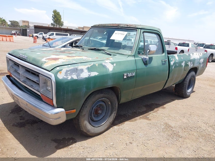 1990 DODGE D-SERIES auction photo 2