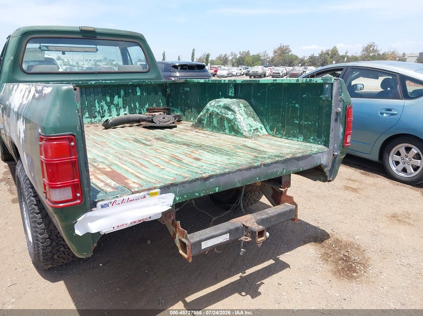 1990 DODGE D-SERIES auction photo 6