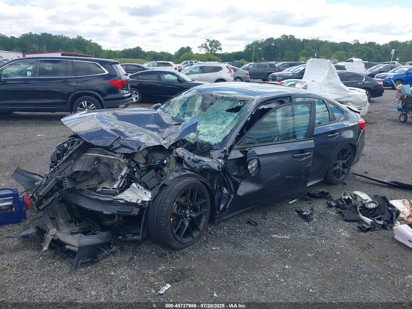 Vin: 2hgfe2f58nh553526, lot: 46226655, honda civic sport 20222