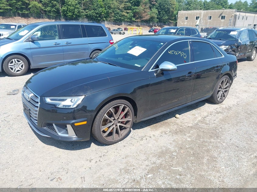 Vin: waub4bf49ka003248, lot: 46226669, audi s4 3.0t premium 20192