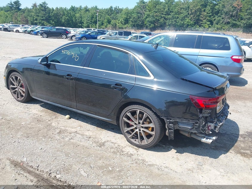 Vin: waub4bf49ka003248, lot: 46226669, audi s4 3.0t premium 20193
