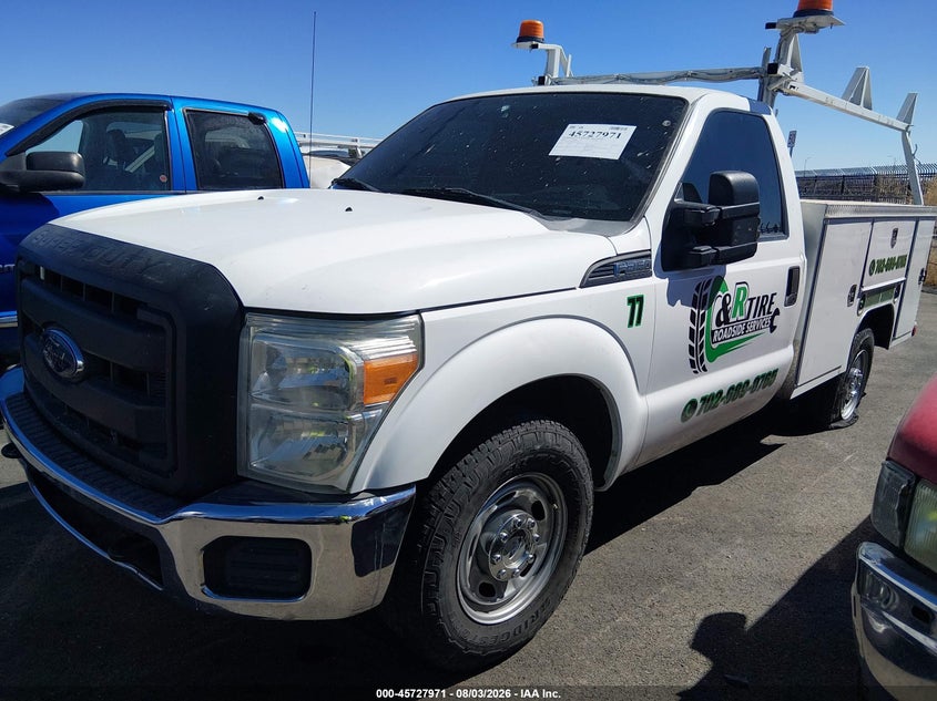 Vin: 1ftbf3at7deb88753, lot: 46226670, ford super duty f-350 srw xl 20132