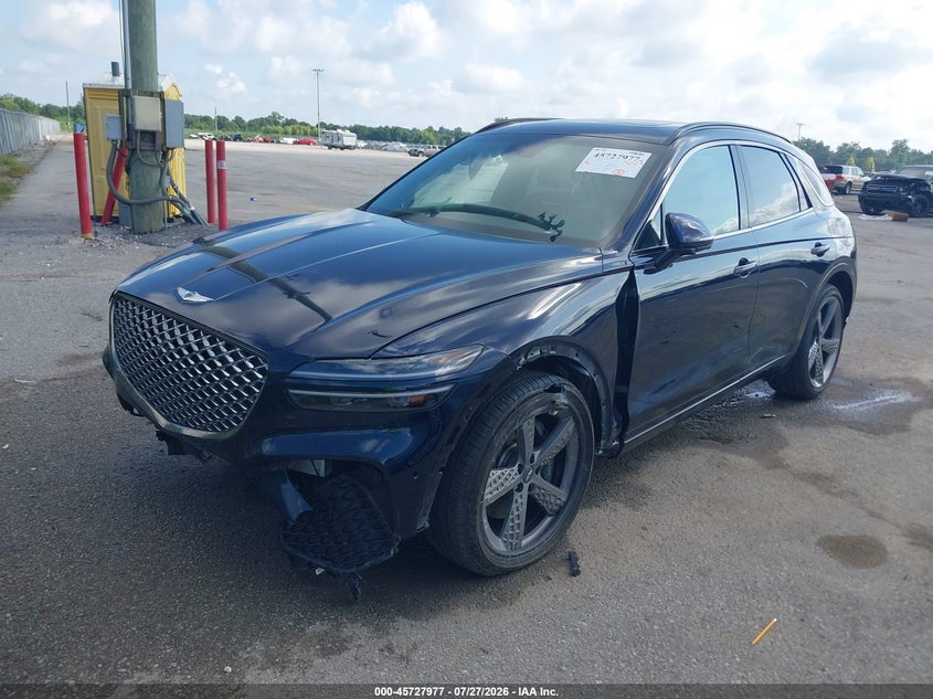 Vin: kmumcdtc3pu110272, lot: 46226676, genesis gv70 3.5t awd sport 20232