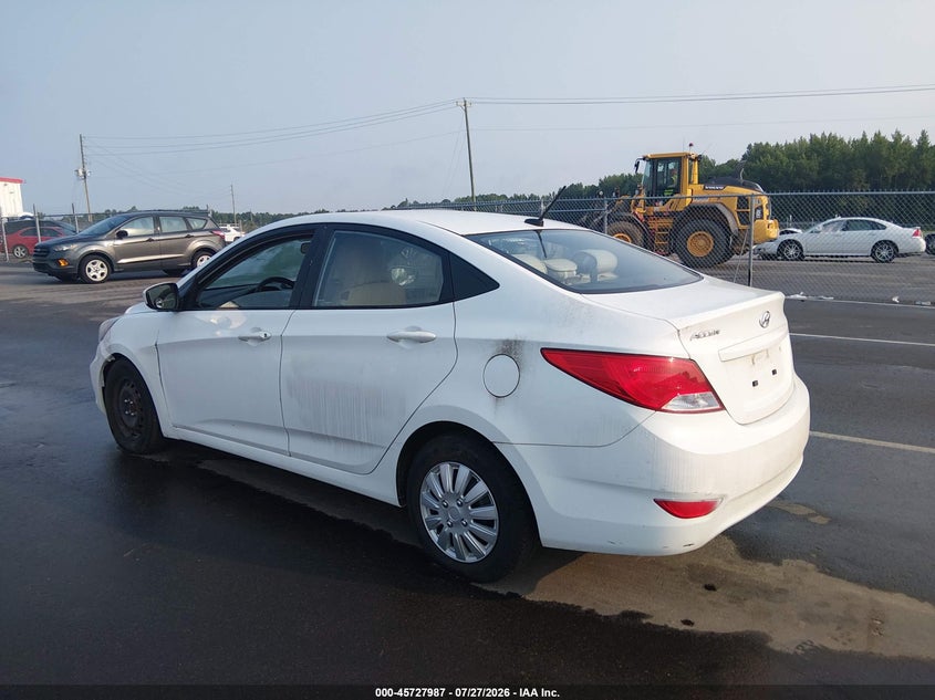 Vin: kmhct4ae6gu047909, lot: 46226686, hyundai accent se 20163