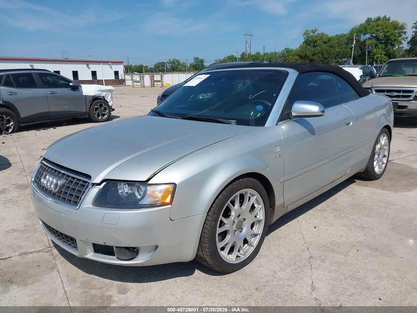 2006 AUDI S4 auction photo 2