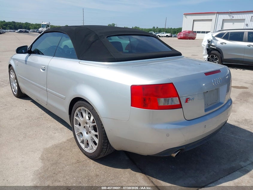 2006 AUDI S4 auction photo 3