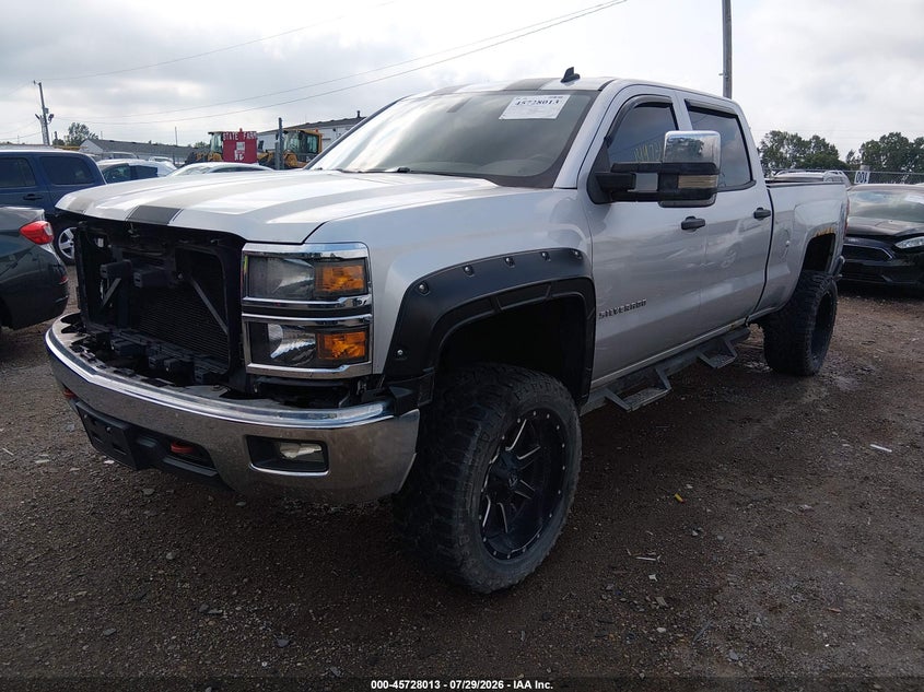 Vin: 1gcukrec2ef193095, lot: 46226712, chevrolet silverado 1500 lt 20142