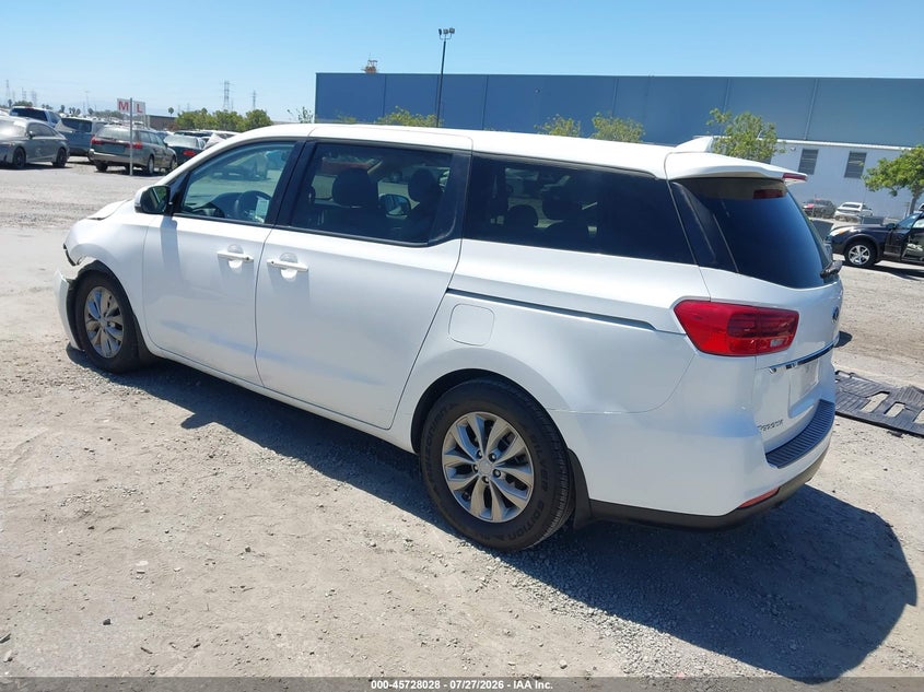 Vin: kndmb5c11l6639311, lot: 46226727, kia sedona lx 20203