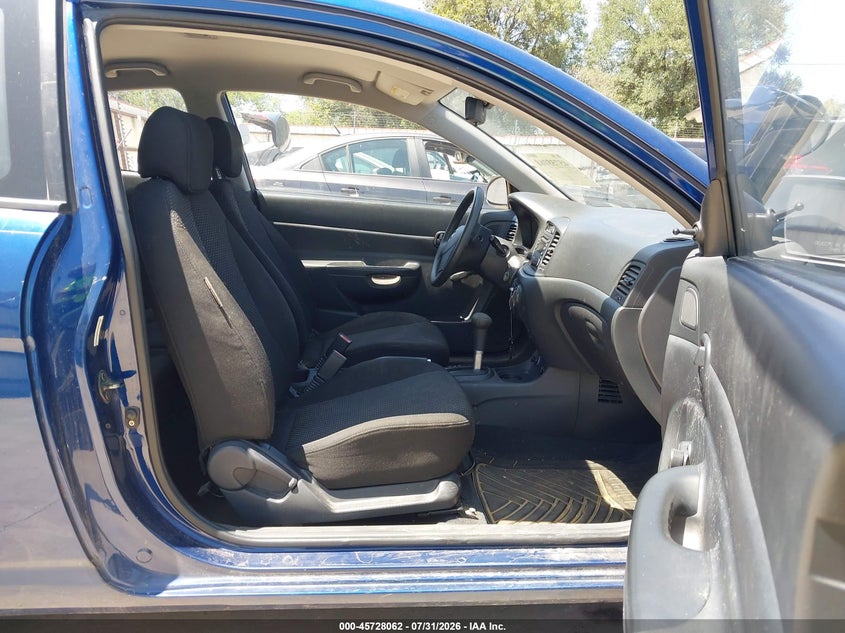 2007 HYUNDAI ACCENT HATCHBACK 1.6L I-4 DOHC, VVT, 110HP