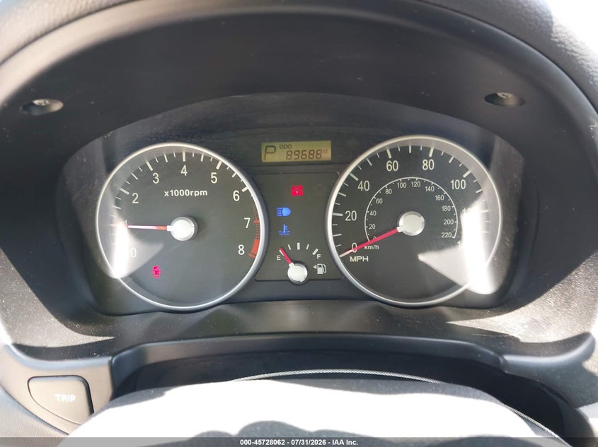 2007 HYUNDAI ACCENT HATCHBACK 1.6L I-4 DOHC, VVT, 110HP