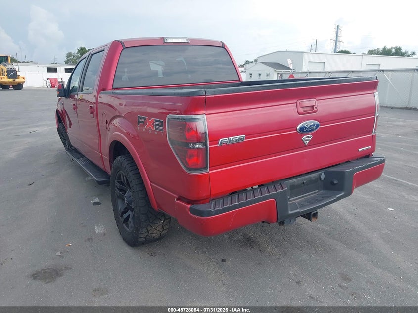 Vin: 1ftfw1cf4bkd33582, lot: 46226763, ford f-150 fx2 20113