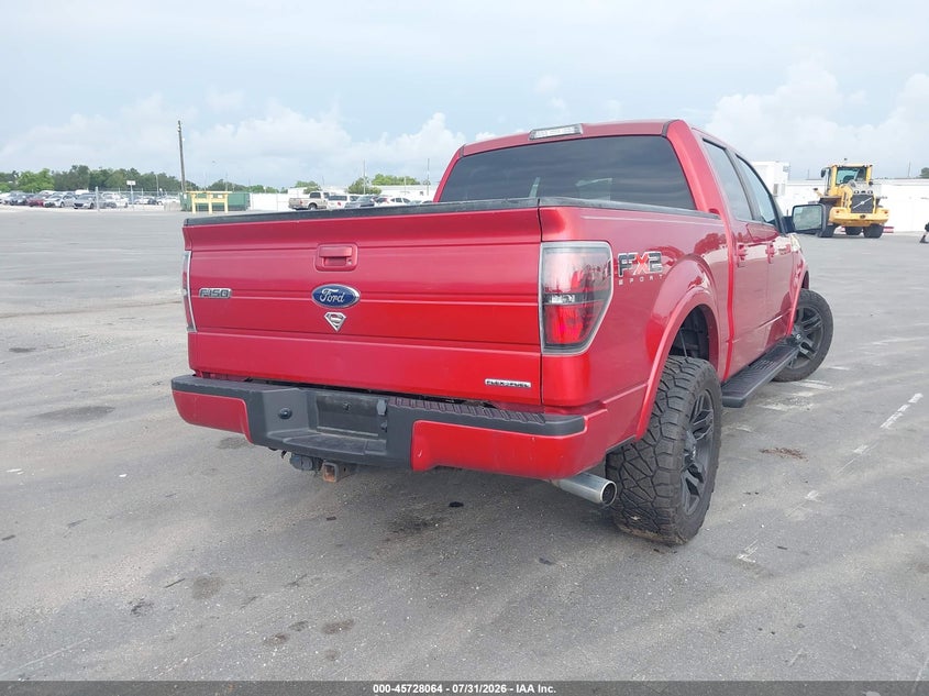 Vin: 1ftfw1cf4bkd33582, lot: 46226763, ford f-150 fx2 20114