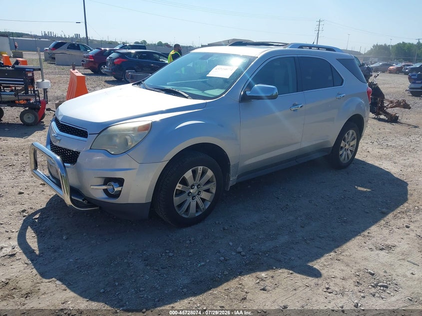 Vin: 2cnalfew7a6254773, lot: 46226773, chevrolet equinox ltz 20102