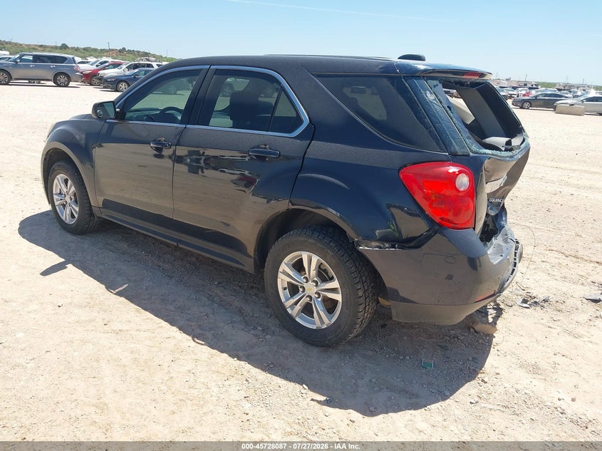Vin: 2gnalaek9f6173261, lot: 46226786, chevrolet equinox ls 20153