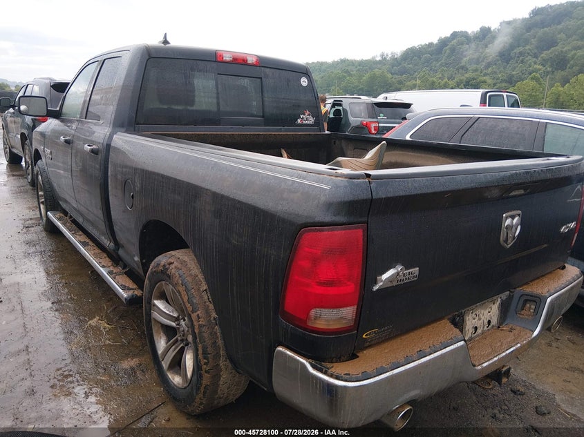 Vin: 1c6rr7gt8es256749, lot: 46226799, ram 1500 big horn 20143