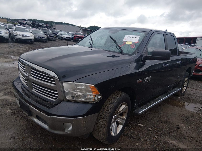 Vin: 1c6rr7gt8es256749, lot: 46226799, ram 1500 big horn 20142
