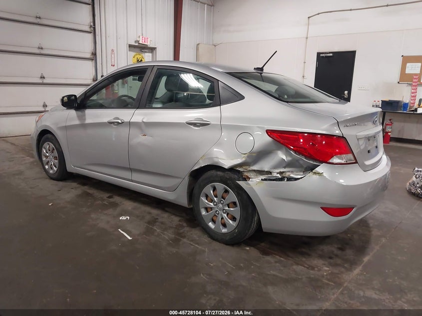 Vin: kmhct4ae9hu173330, lot: 46226802, hyundai accent se 20173