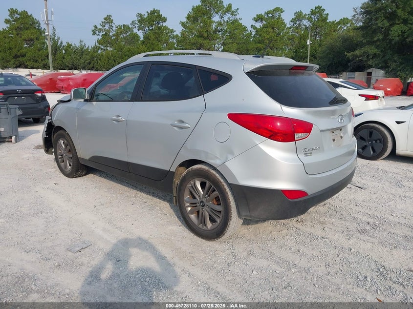 Vin: km8ju3ag2eu824423, lot: 46226809, hyundai tucson se 20143