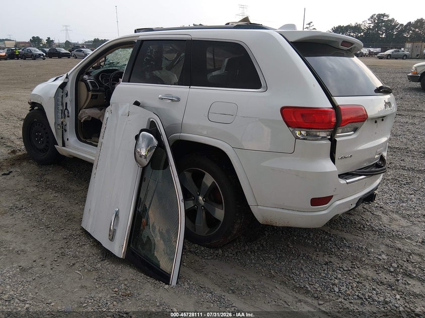 Vin: 1c4rjfcg1fc890368, lot: 46226810, jeep grand cherokee overland 20153