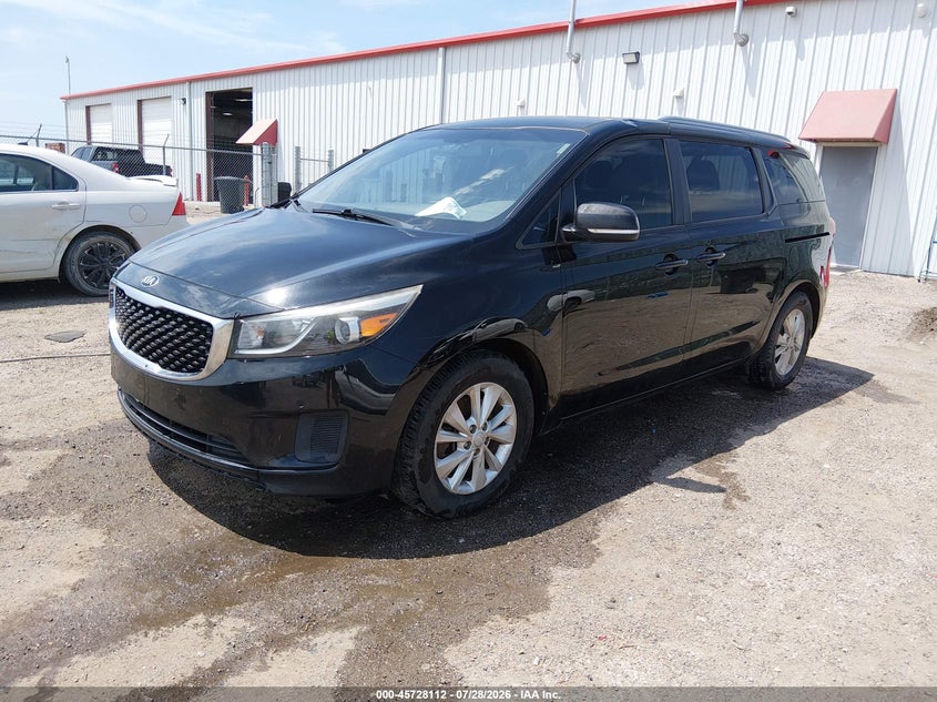 Vin: kndmb5c12h6320510, lot: 46226811, kia sedona lx 20172