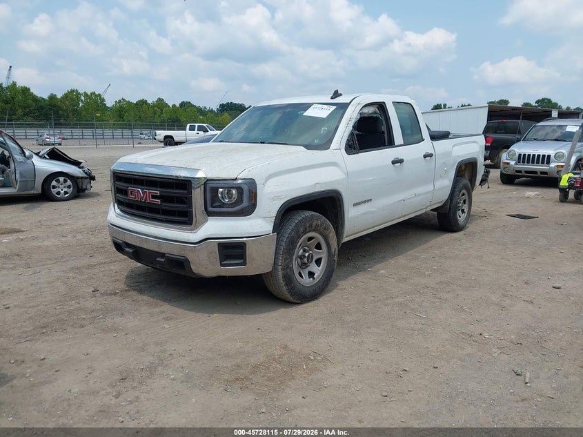 Vin: 1gtr1tec0fz326376, lot: 46226815, gmc sierra 1500 20152